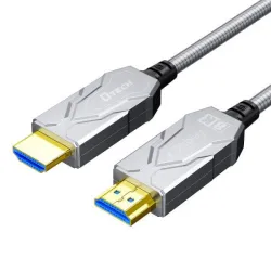 Dtech DT-HF8001K 1 Meter 8K HDMI Armor Fiber Optic Cable