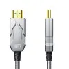 Dtech DT-HF8001K 1 Meter 8K HDMI Armor Fiber Optic Cable