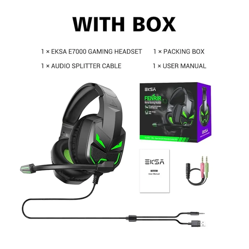 EKSA E7000 Fenrir Xbox Gaming Headset
