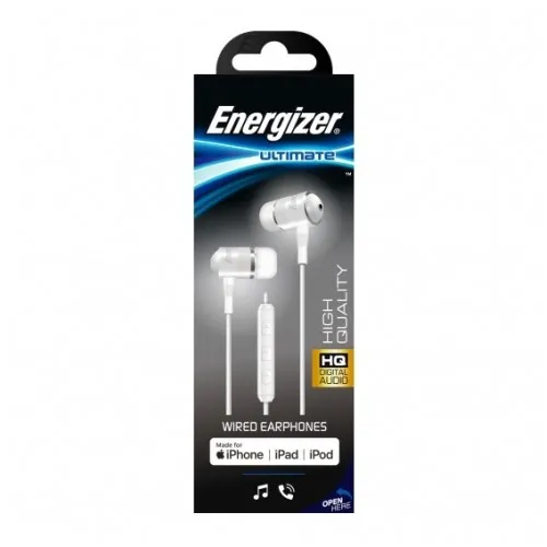 Energizer UIL35 Lightning Wired Earphone