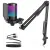 FIFINE AmpliGame A6T RGB USB Condenser Microphone With Boom Arm