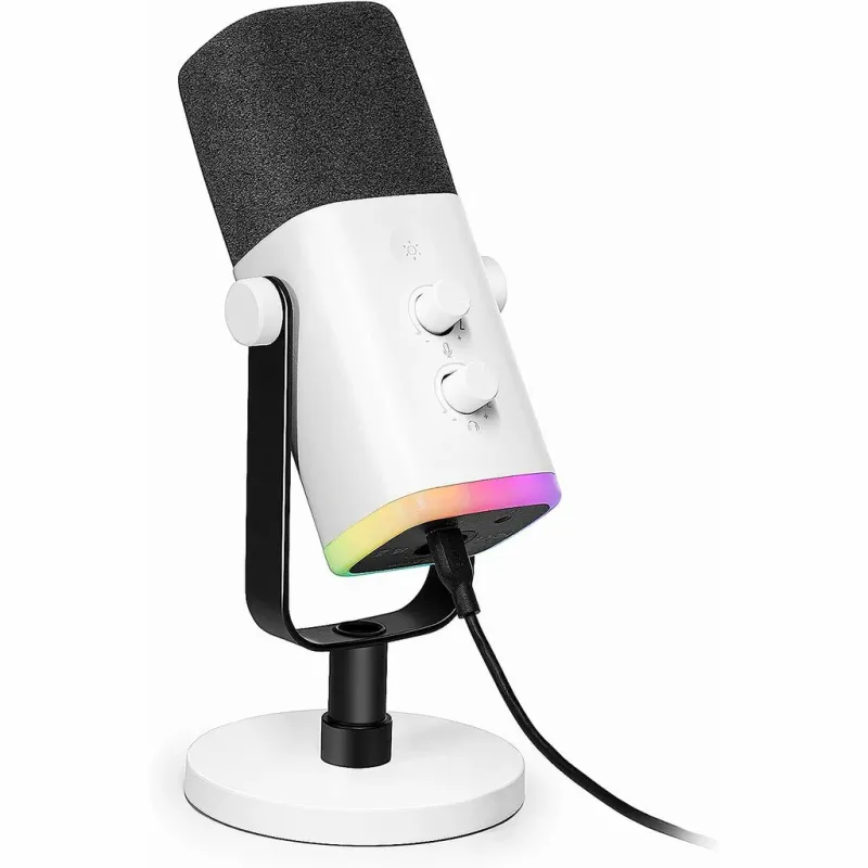 FIFINE AmpliGame AM8 RGB USB/XLR Microphone