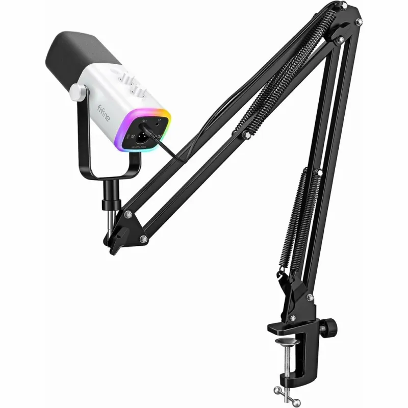 FIFINE AmpliGame AM8 RGB USB/XLR Microphone