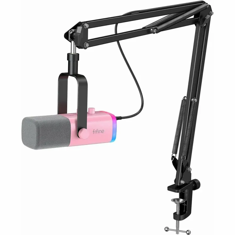 FIFINE AmpliGame AM8 RGB USB/XLR Microphone