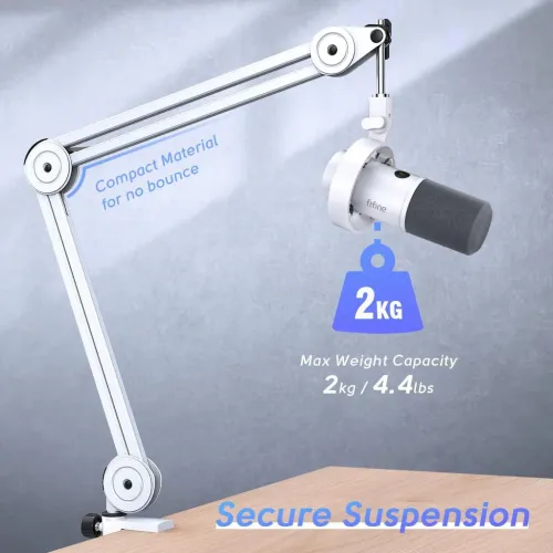 FIFINE BM63 Boom Microphone Arm Stand