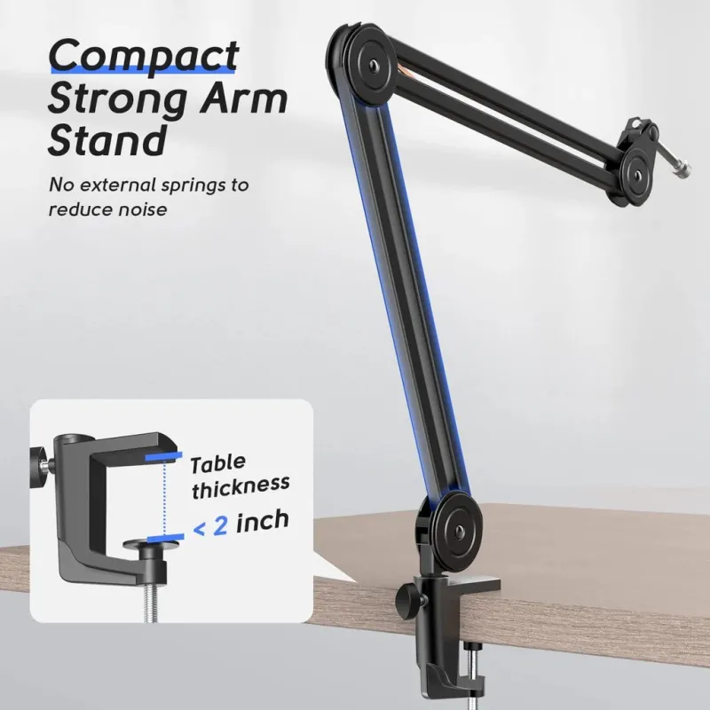 FIFINE BM63 Boom Microphone Arm Stand