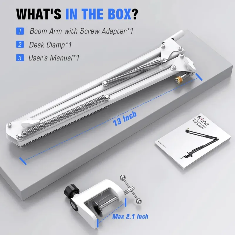 FIFINE CS1 Scissor Boom Arm Stand