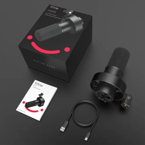 FIFINE K688 XLR/USB Dynamic Microphone
