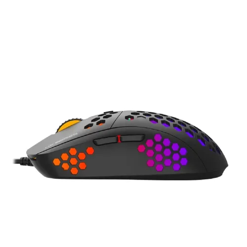 Fantech Hive UX2 6 Buttons 7 Mode USB RGB Gaming Mouse Black