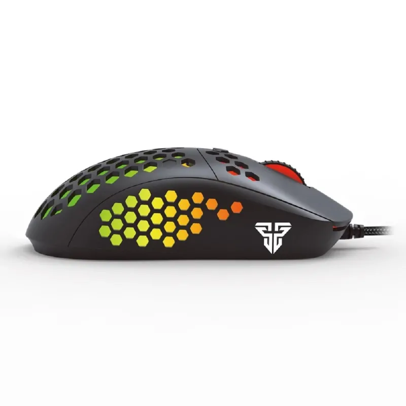 Fantech Hive UX2 6 Buttons 7 Mode USB RGB Gaming Mouse Black
