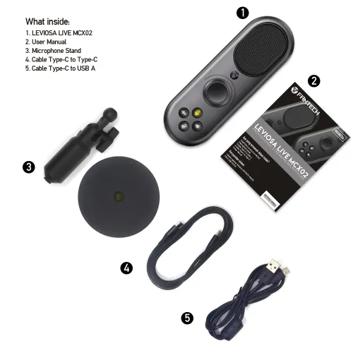 Fantech Leviosa LIVE MCX02 Professional Smart Microphone