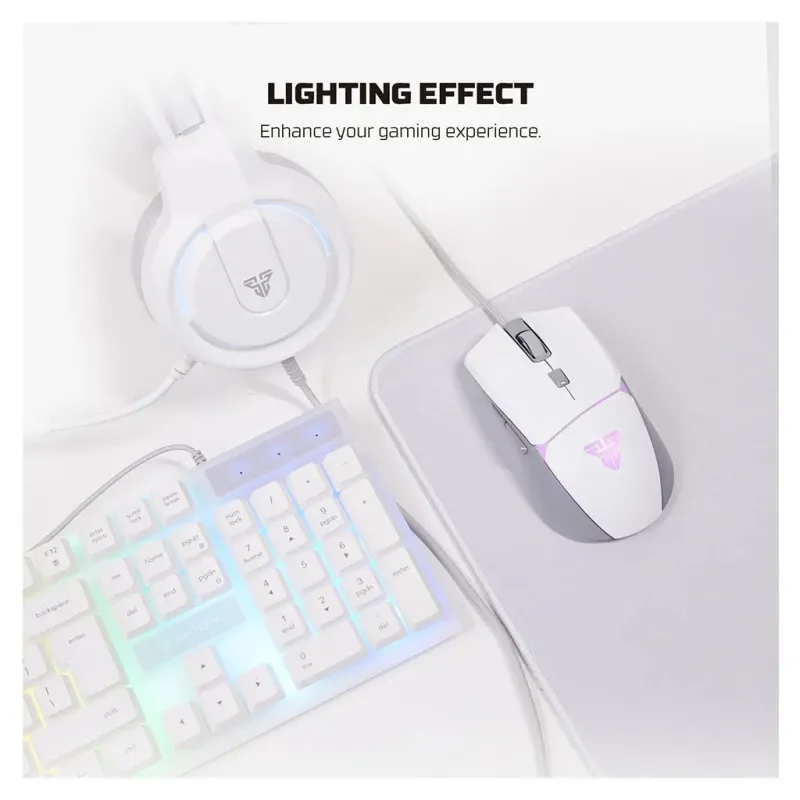 Fantech P51 Space Edition 5 In 1 Gaming Combo White