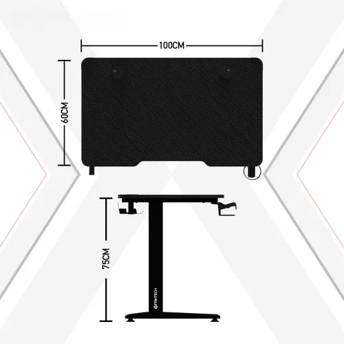 Fantech TIGRIS GD210 RGB Gaming Desk Table