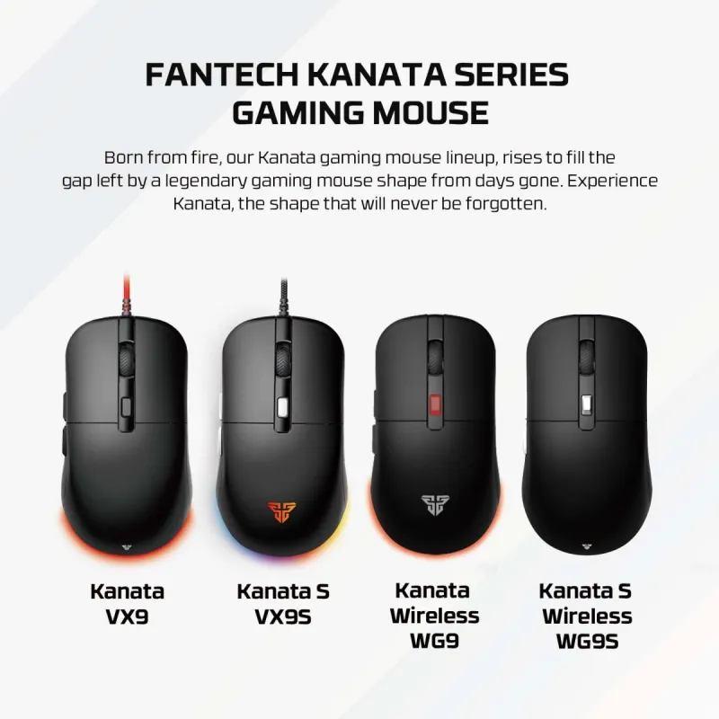 Fantech WG9 Kanata Wireless Gaming Mouse