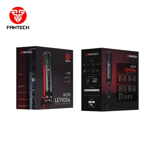 Fantech Leviosa MCX01 Professional RGB Condenser Microphone