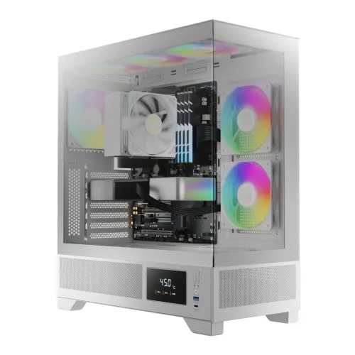 Gamdias ATLAS M1 WH ARGB ATX Mid-Tower Gaming Casing