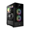 Gamdias AURA GC5 Digital Display Mesh RGB Mid-Tower ATX Gaming Casing