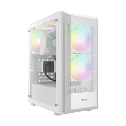 Gamdias AURA GC6 WH ARGB ATX Mid-Tower Gaming Casing