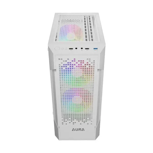 Gamdias AURA GC7 WH ARGB ATX Mid-Tower Casing With 250W PSU