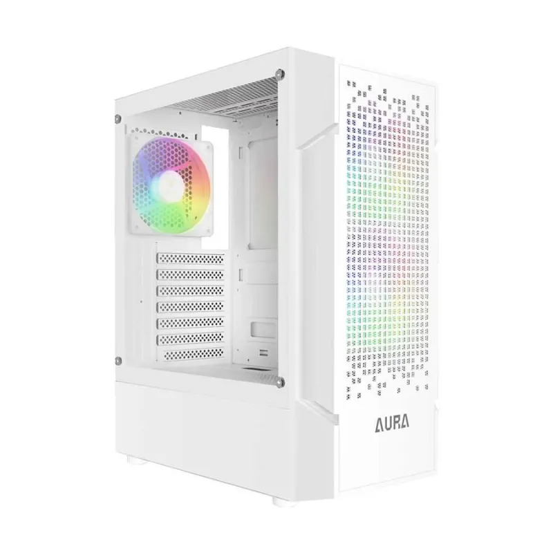Gamdias AURA GC7 WH ARGB ATX Mid-Tower Gaming Casing