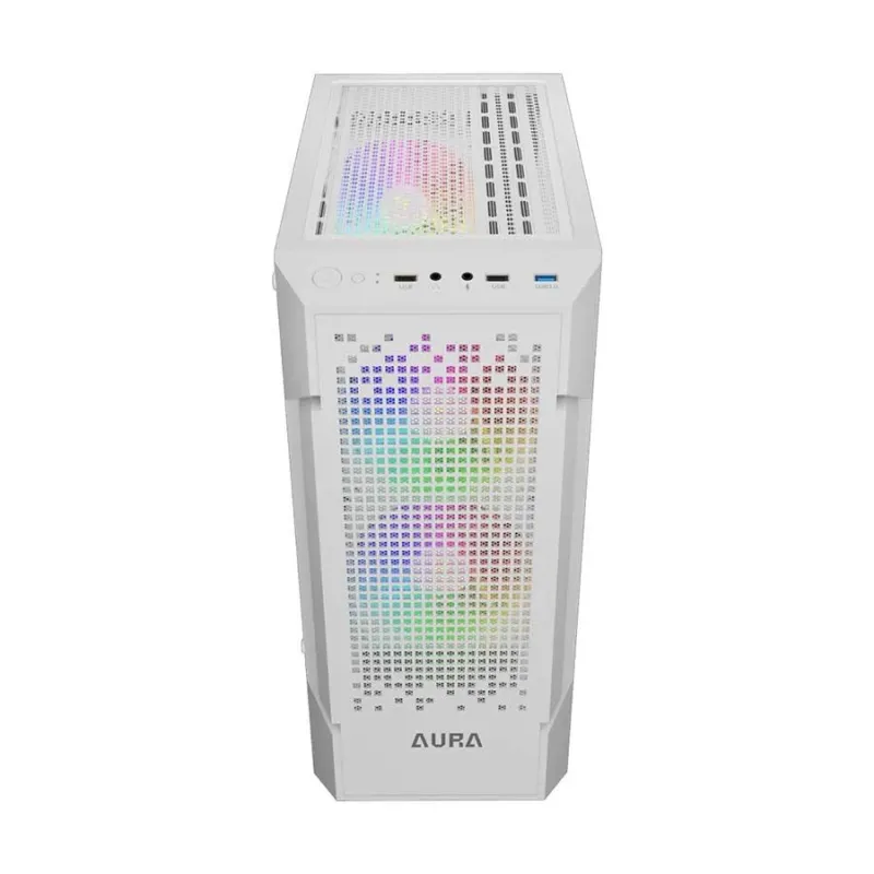 Gamdias AURA GC7 WH ARGB ATX Mid-Tower Gaming Casing