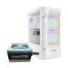 Gamdias AURA GC7 WH RGB ATX Mid-Tower Gaming Casing With PSU