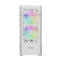 Gamdias AURA GC7 WH RGB ATX Mid-Tower Gaming Casing With PSU