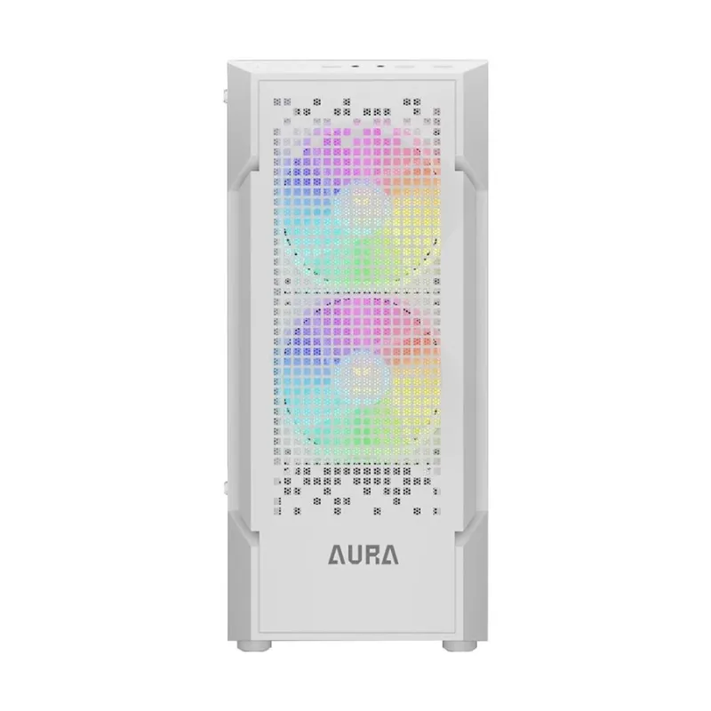 Gamdias AURA GC7 WH RGB ATX Mid-Tower Gaming Casing With PSU