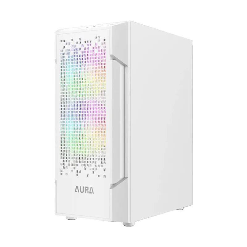 Gamdias AURA GC7 WH RGB ATX Mid-Tower Gaming Casing With PSU