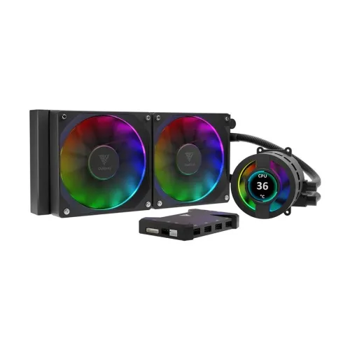 Gamdias CHIONE P3-240U ARGB 240mm AIO Liquid CPU Cooler