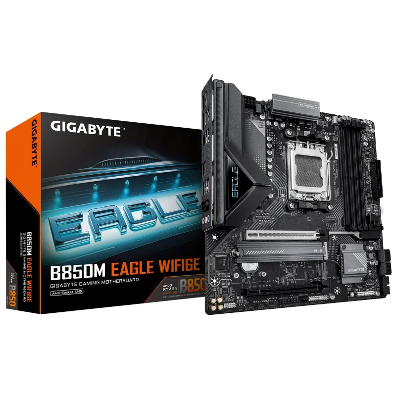 GIGABYTE B850M EAGLE WIFI6E AMD AM5 DDR5 Micro ATX Motherboard