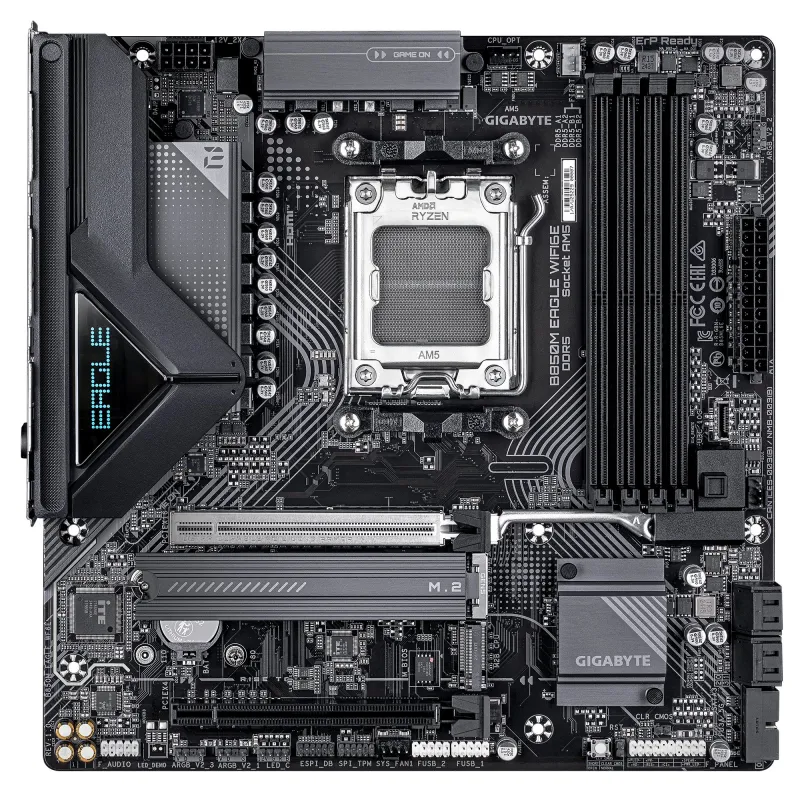 GIGABYTE B850M EAGLE WIFI6E AMD AM5 DDR5 Micro ATX Motherboard