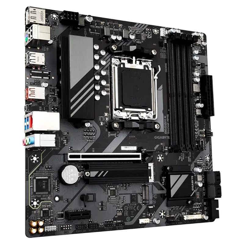 GIGABYTE B650M K AMD AM5 Micro-ATX Motherboard