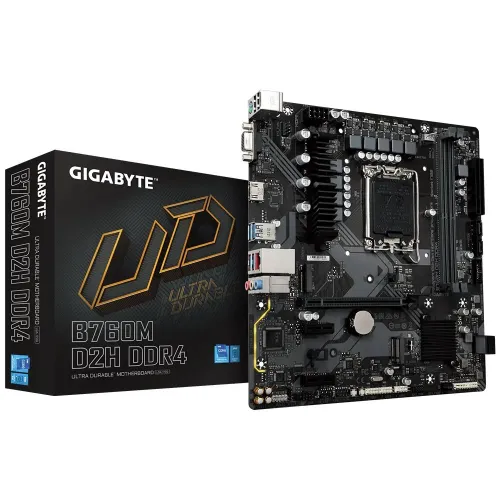 GIGABYTE B760M D2H DDR4 mATX Motherboard