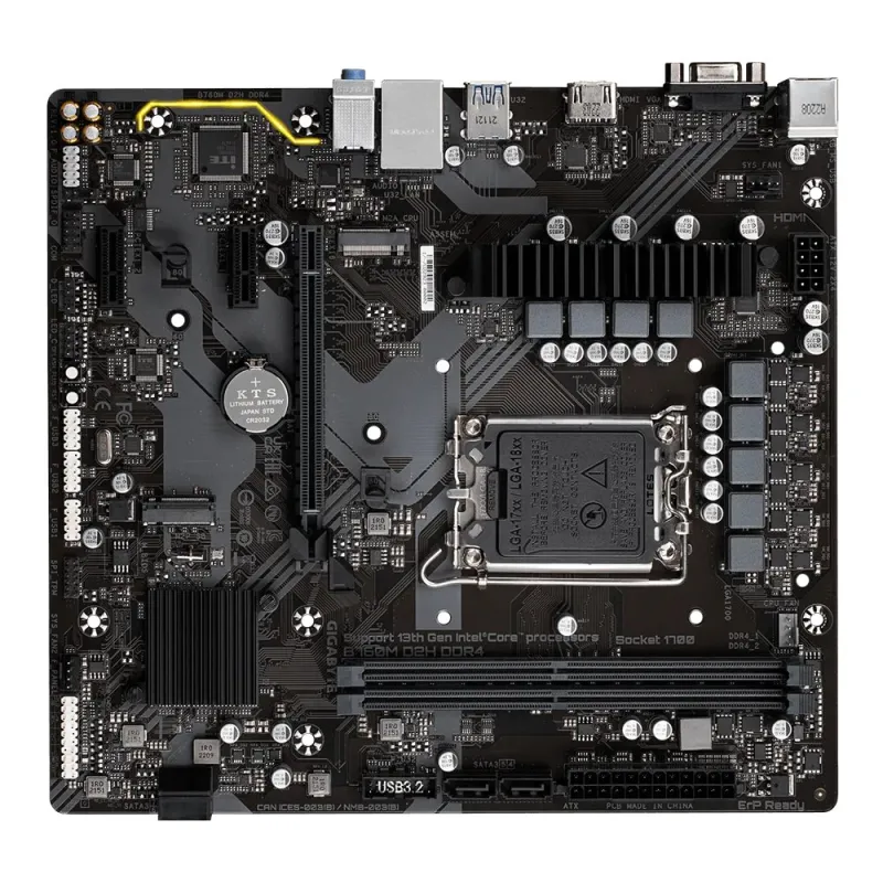 GIGABYTE B760M D2H DDR4 mATX Motherboard