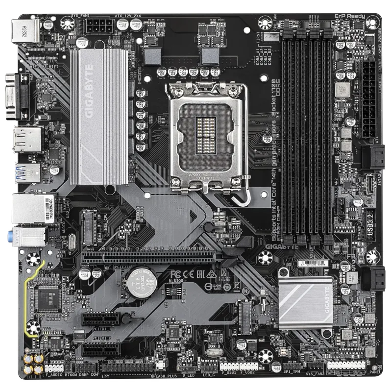 GIGABYTE B760M D3HP DDR5 Micro ATX Motherboard