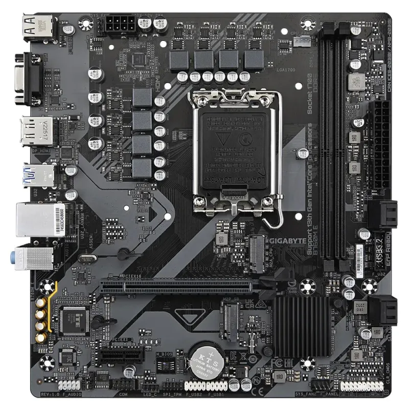 GIGABYTE B760M E DDR5 Micro ATX Motherboard