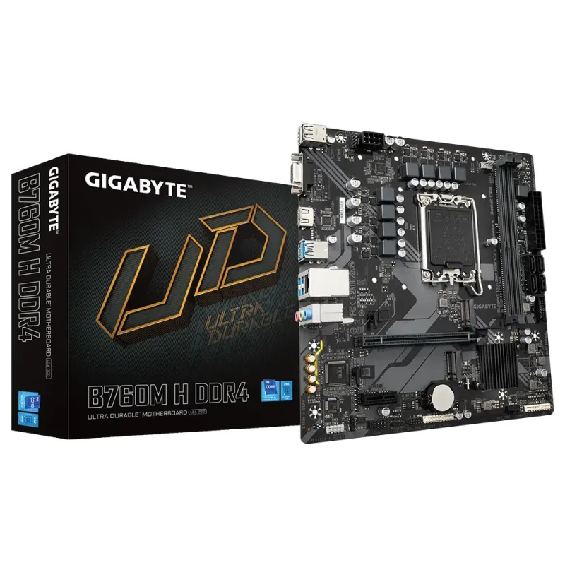 GIGABYTE B760M H DDR5 Micro ATX Motherboard