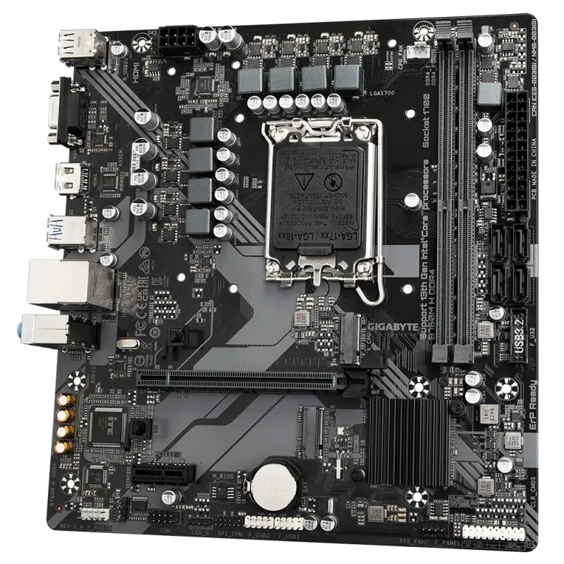 GIGABYTE B760M H DDR5 Micro ATX Motherboard