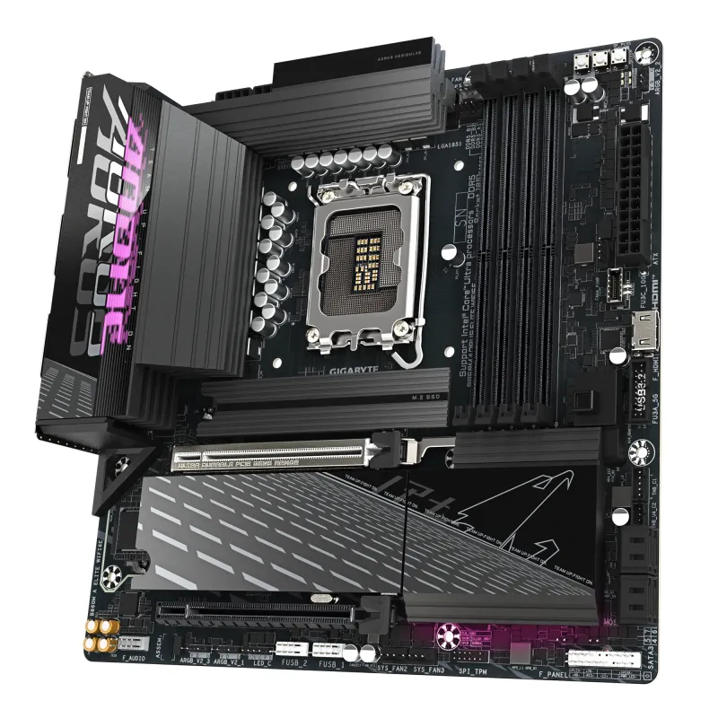 GIGABYTE B860M AORUS ELITE WIFI6E LGA1851 Micro ATX Motherboard