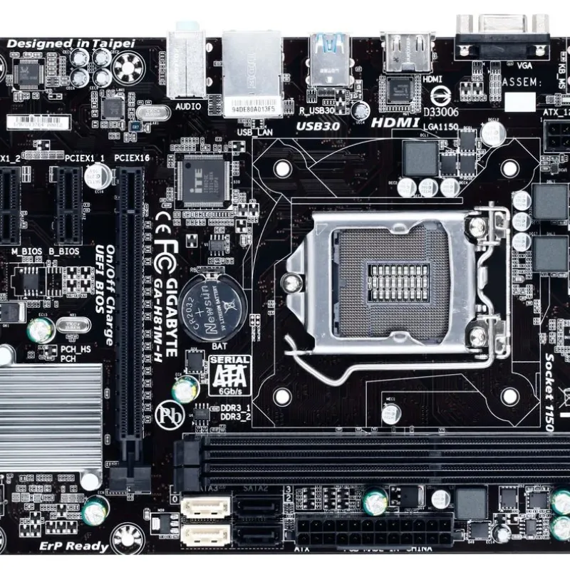 GIGABYTE GA-H81M-H 4th Gen Micro ATX Motherboard