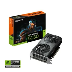 GIGABYTE GeForce RTX 5050 WINDFORCE OC 8GB GDDR6 Graphics Card