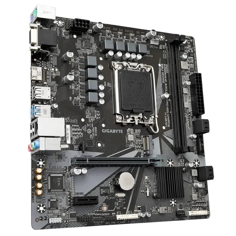 GIGABYTE H610M H DDR5 mATX Motherboard