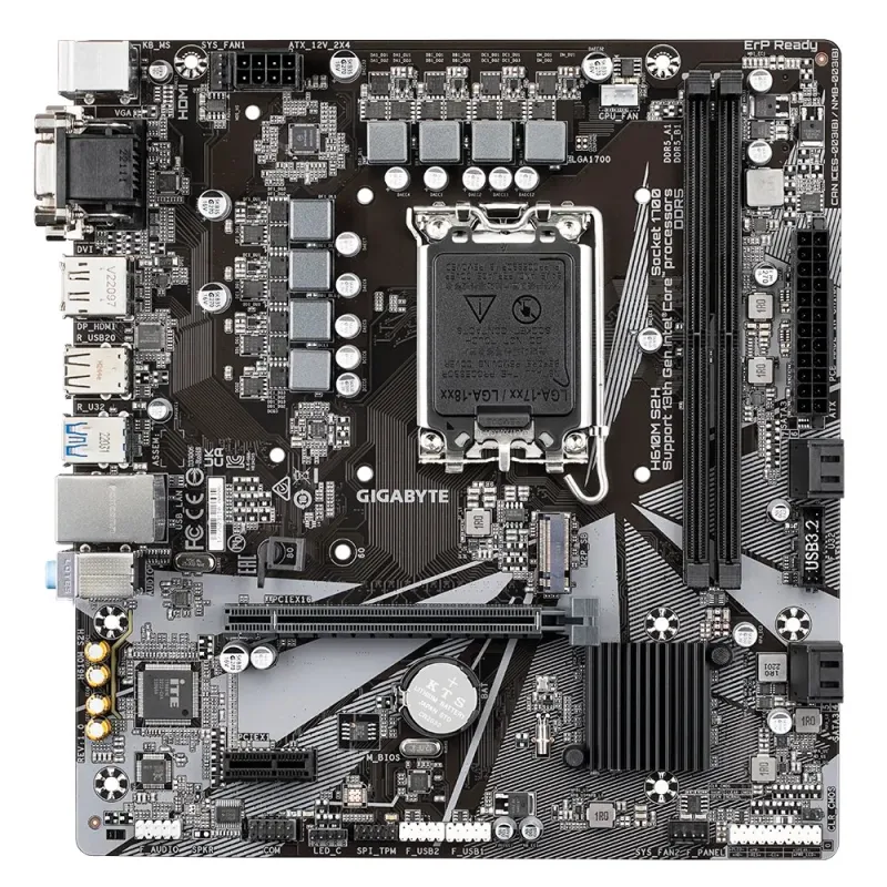 GIGABYTE H610M S2H DDR5 mATX Motherboard