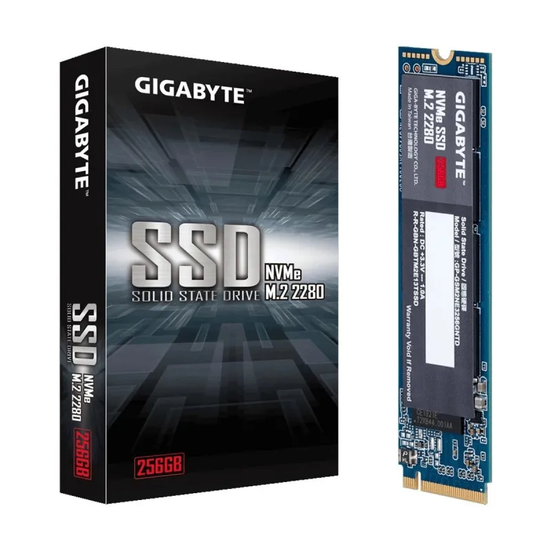 Gigabyte 256GB NVMe M.2 SSD