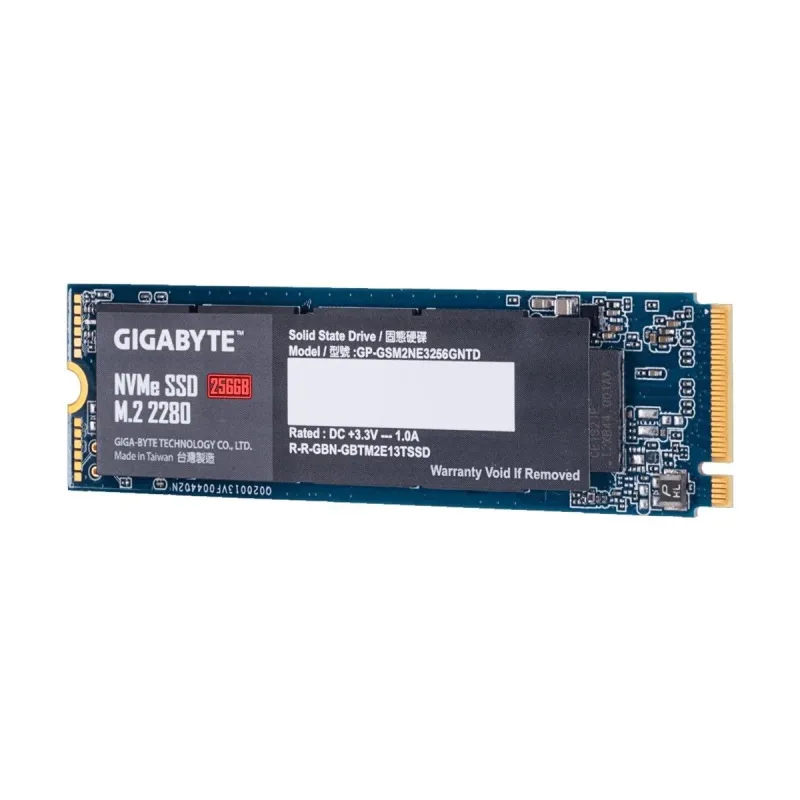 Gigabyte 256GB NVMe M.2 SSD