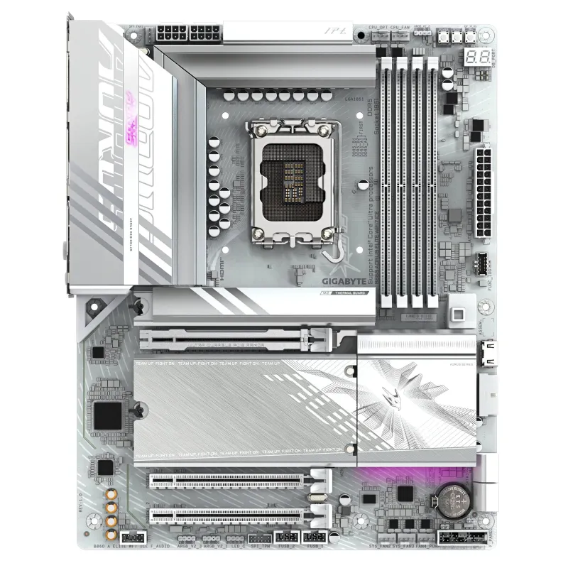 Gigabyte B860 AORUS ELITE WIFI7 ICE LGA1851 ATX Motherboard