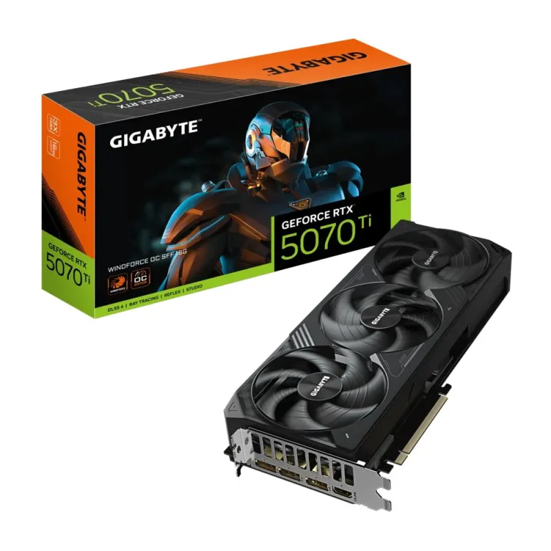 Gigabyte GeForce RTX 5070 Ti WINDFORCE OC SFF 16G GDDR7 Graphics Card