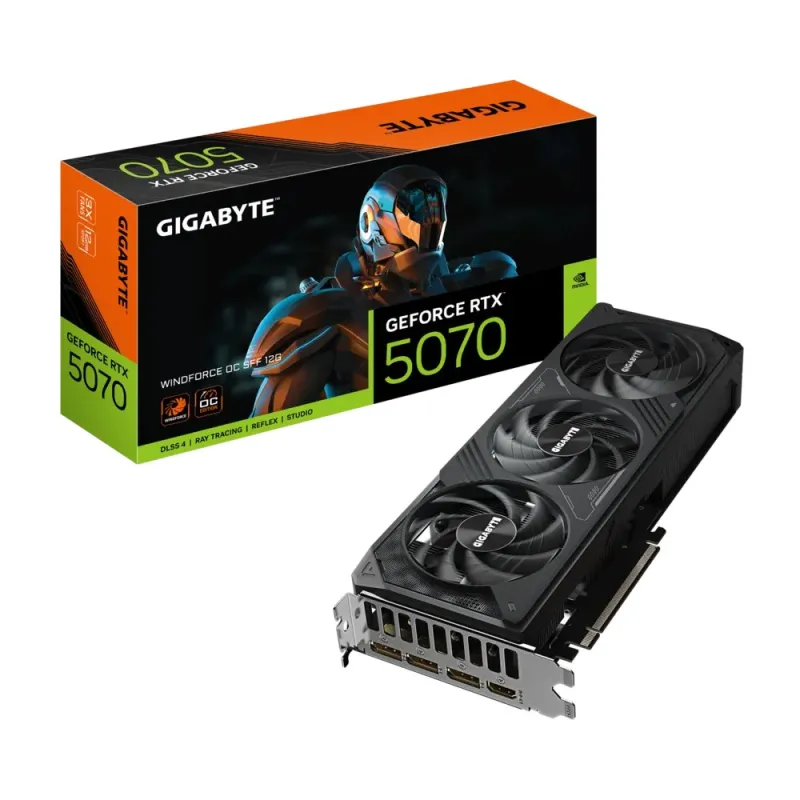 Gigabyte GeForce RTX 5070 WINDFORCE SFF 12GB GDDR7 Graphics Card