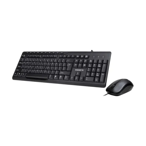 Gigabyte KM6300 USB Multimedia Keyboard Mouse Combo Black